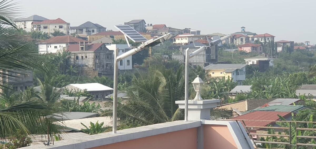 Éclairage public solaire — Cameroun Energy