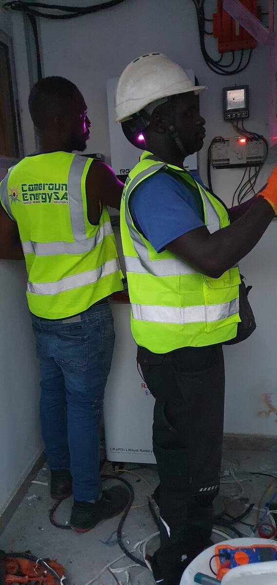 Installation et mise en service — Cameroun Energy