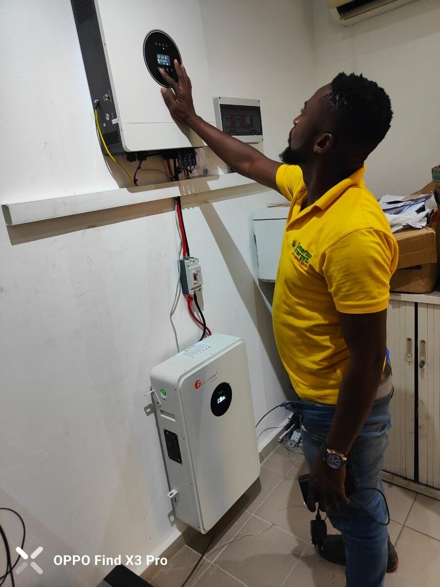 Installation et mise en service — Cameroun Energy
