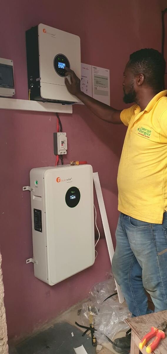 Installation et mise en service — Cameroun Energy