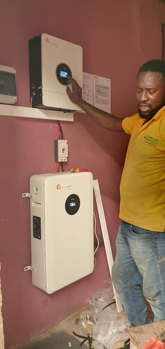 Installation et mise en service — Cameroun Energy