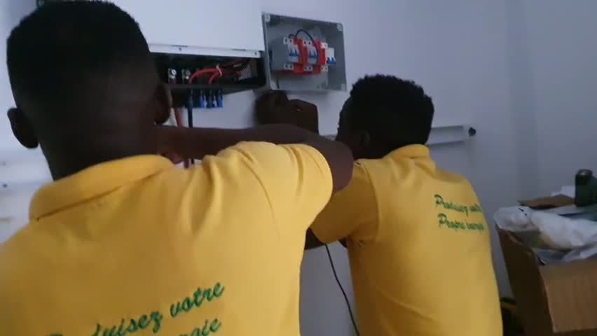 Vidéo — sur le chantier — Cameroun Energy